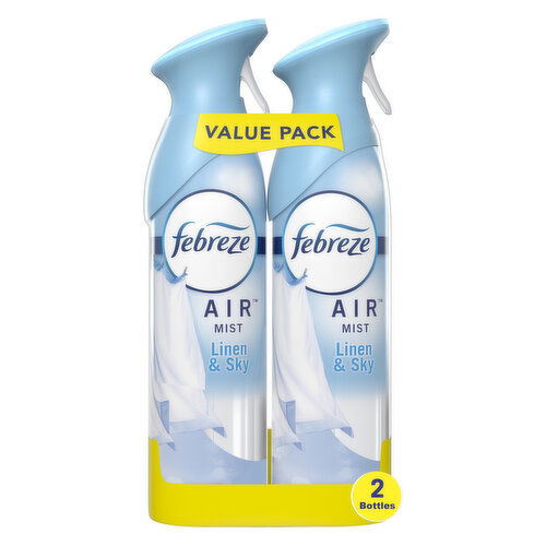 Febreze Air Freshener Spray Odor-Fighting Room Spray Linen & Sky