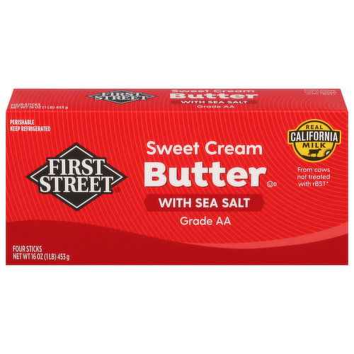 First Street Butter, Sweet Cream