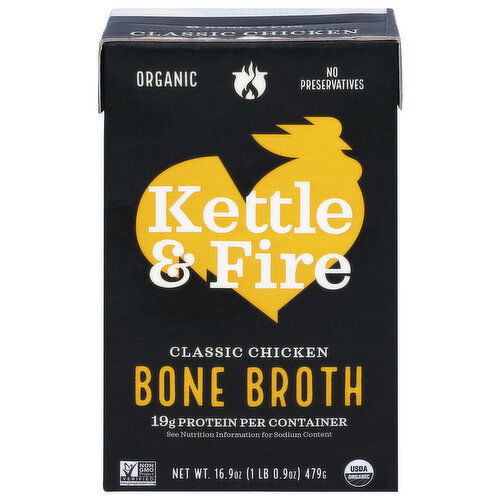 Kettle & Fire Classic Chicken Bone Broth