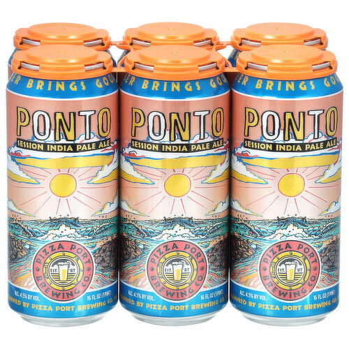 Pizza Port Brewing Co. Session Ponto India Pale Ale