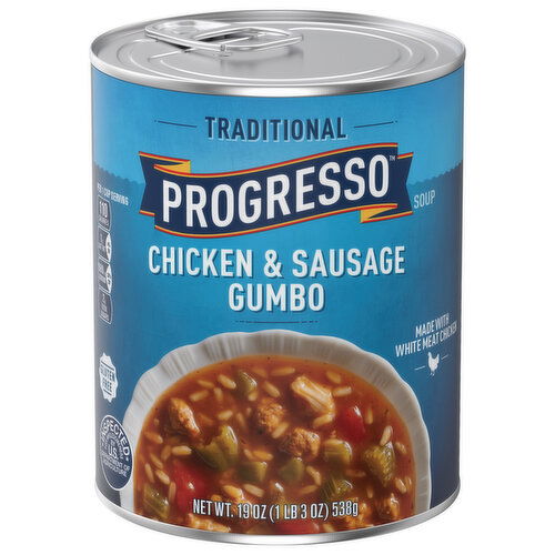 Progresso Chicken & Sausage Gumbo Soup
