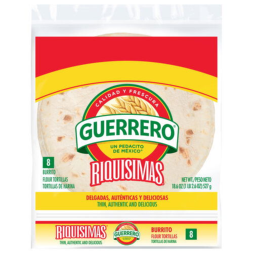 Guerrero Burrito Flour Tortillas