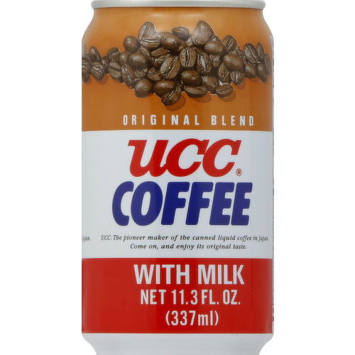 UCC Coffee, with Milk, Original Blend