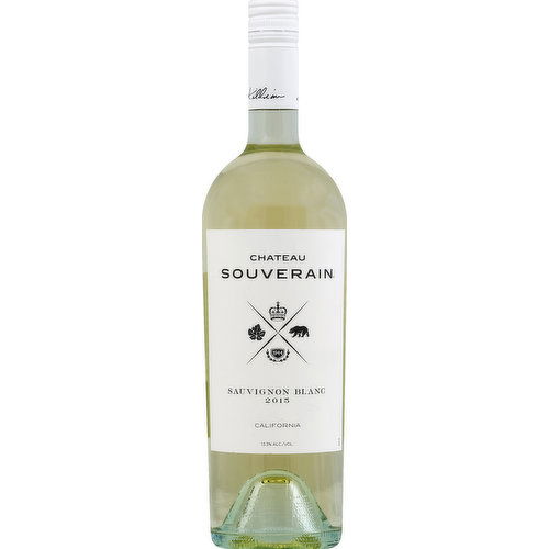 Chateau Souverain Sauvignon Blanc, California, 2015