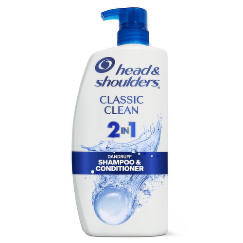 Head & Shoulders 2 in 1 Dandruff Shampoo and Conditioner, Classic Clean Image 1 of 6
