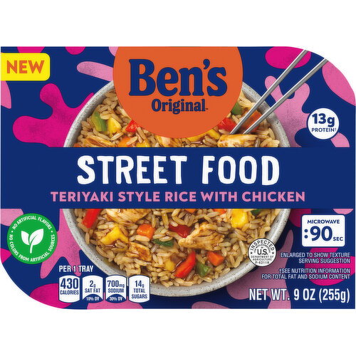 Ben's Original Street Food Teriyaki Style Rice with Chicken