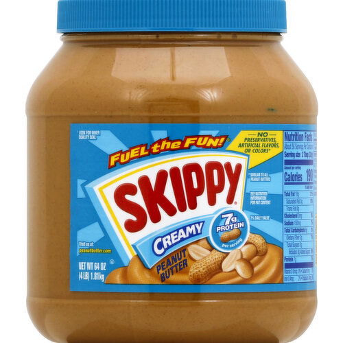 Skippy Peanut Butter, Creamy