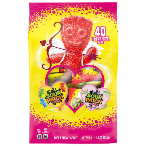 Sour Patch Kids Soft & Chewy Treat Size Bags Candy