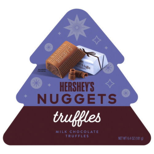 Hershey's Milk Chocolate, Truffles, Nuggets