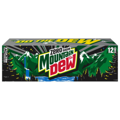 Mountain Dew Zero Sugar Soda Image 1 of 4