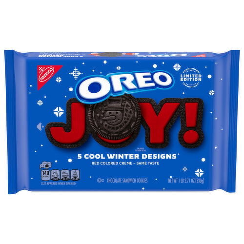 Oreo Sandwich Cookies, Chocolate, Joy!