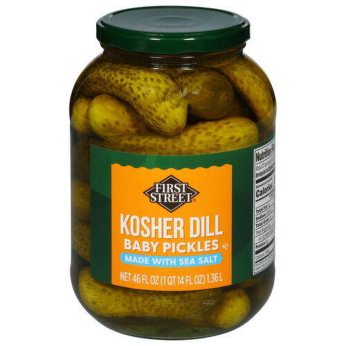 First Street Kosher Dill Baby Pickles