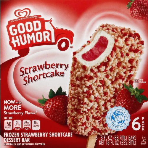 Good Humor Dessert Bars, Strawberry Shortcake