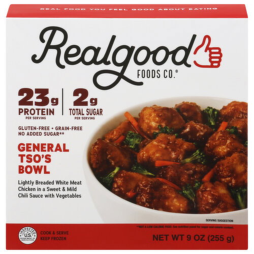 Realgood Foods Co. General TSO's Bowl Image 1 of 6