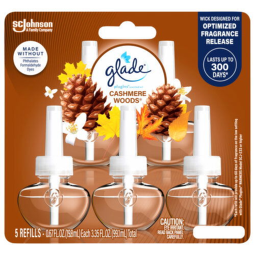 Glade Scented Oil, Cashmere Woods