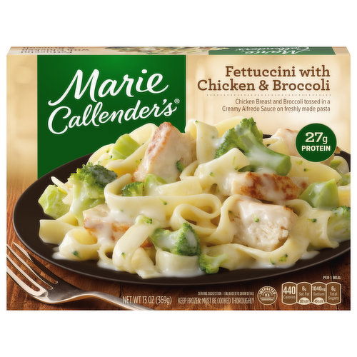 Marie Callender's Fettuccini with Chicken & Broccoli Frozen Meal