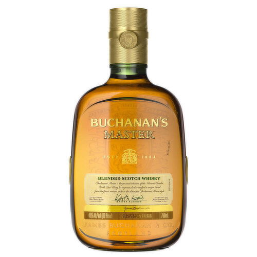 Buchanan's Master Blended Scotch