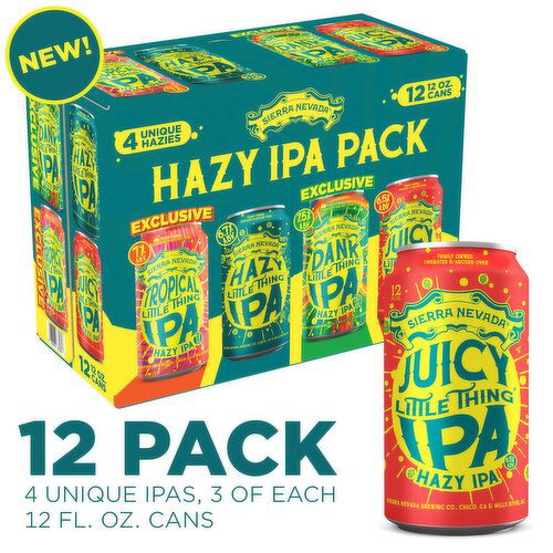 Sierra Nevada Little Things Hazy IPA Pack 12 Pack (12oz Cans)