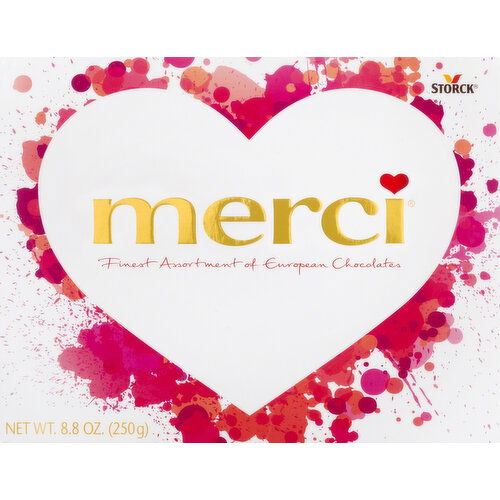 Merci European Chocolates, Assortment