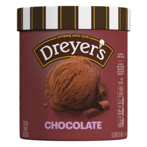 Dreyer's Frozen Dairy Dessert, Chocolate