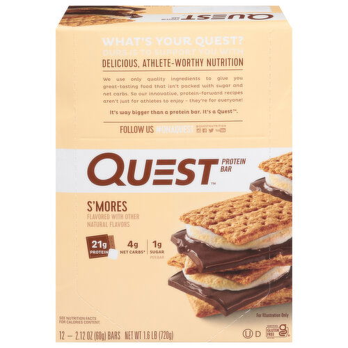 Quest Protein Bar, S'mores