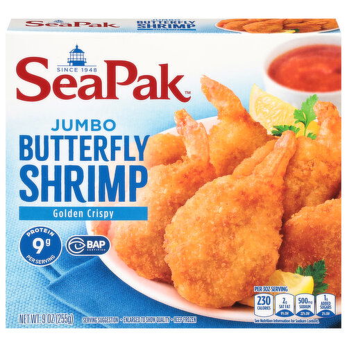 SeaPak Jumbo Butterfly Shrimp