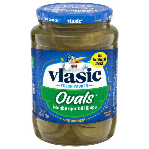 Vlasic Hamburger Dill Chips