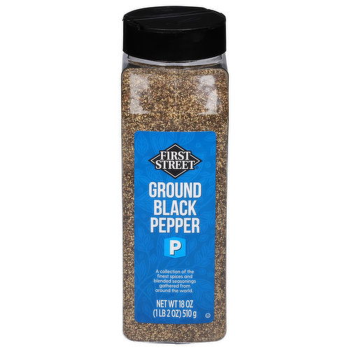 First Street Black Pepper, Ground