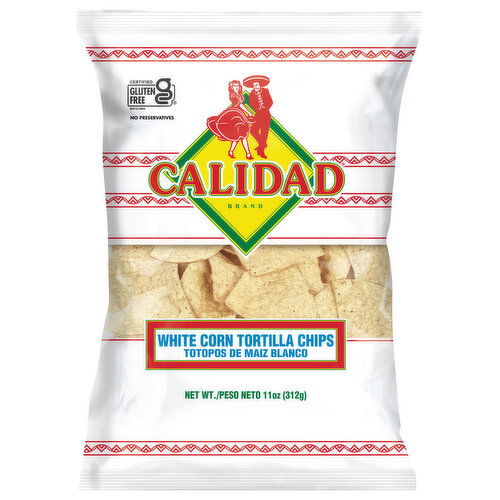 Calidad White Corn Tortilla Chips