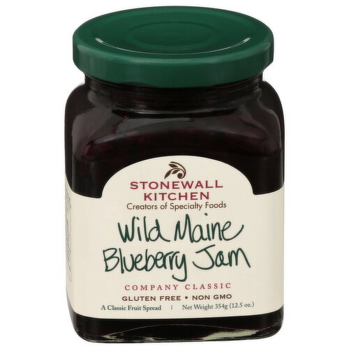Stonewall Kitchen Wild Maine Blueberry Jam Image 1 of 6