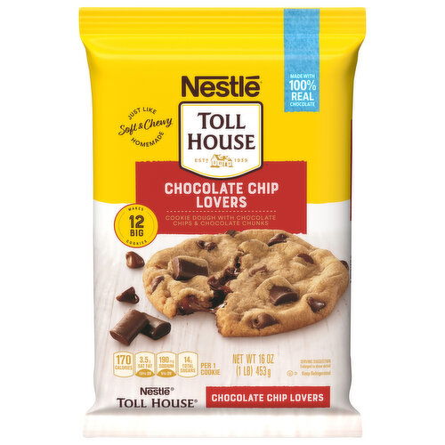 Toll House Chocolate Chip Lovers Cookie Dough