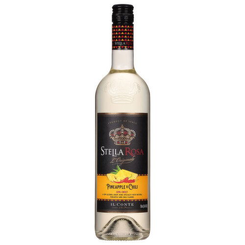 Stella Rosa Wine, Pineapple & Chili, Semi-Sweet