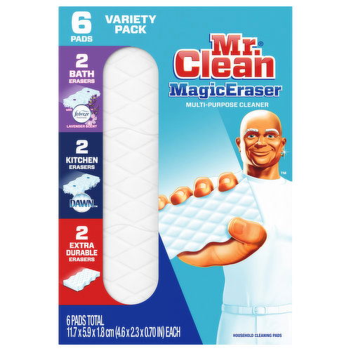 Mr. Clean Cleaning Pads, Household, Variety Pack