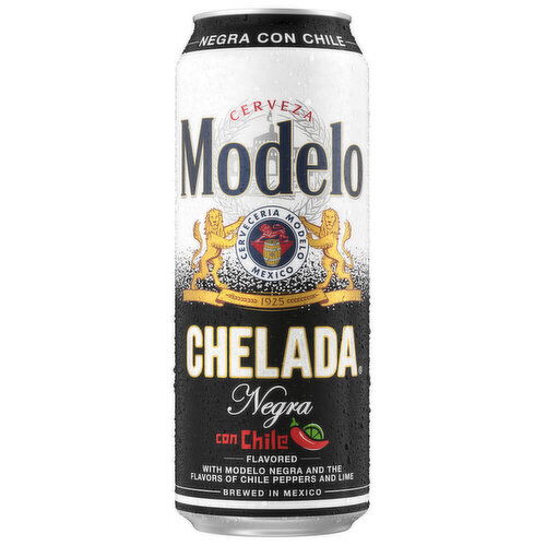 Modelo Chelada Negra Con Chile Ale