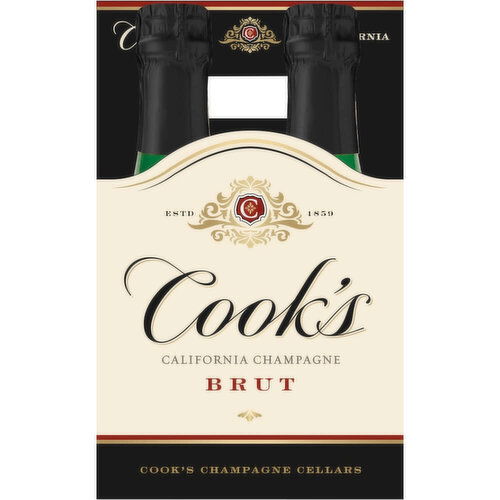 Cook's Brut Champagne Sparkling California Wine