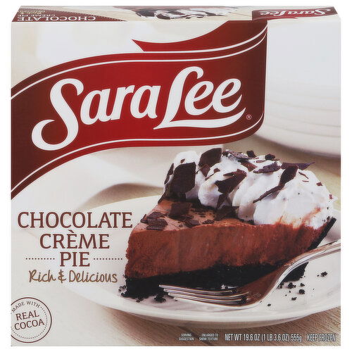 Sara Lee Pie, Chocolate Creme