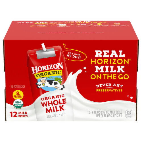 Horizon Organic Whole Milk