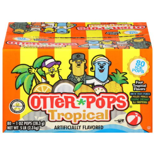 Otter Pops Ice Pops, Tropical