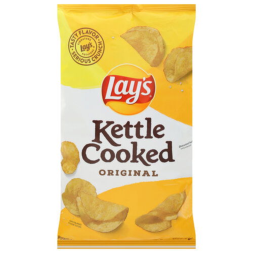 Lay's Potato Chips, Kettle Cooked, Original