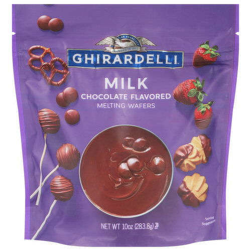 Ghirardelli Melting Wafers, Milk Chocolate Flavored