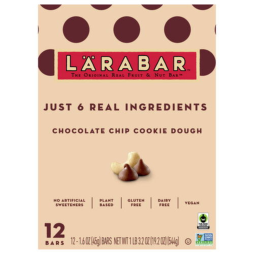 Larabar Chocolate Chip Cookie Dough Fruit & Nut Bar