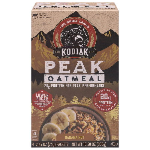 Kodiak Banana Nut Peak Oatmeal
