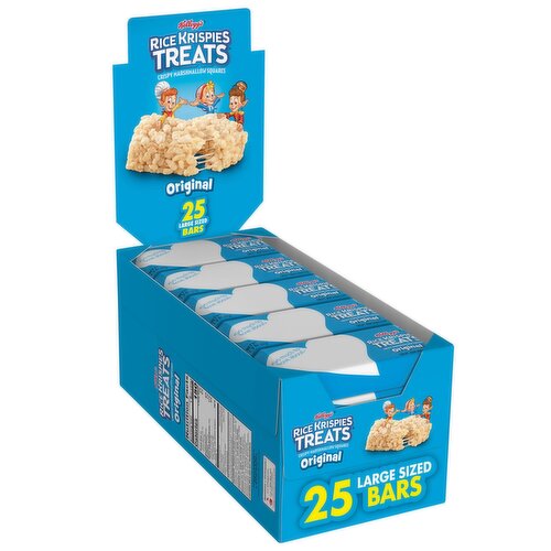 Rice Krispies Treats Marshmallow Snack Bars, Original, Single Serve