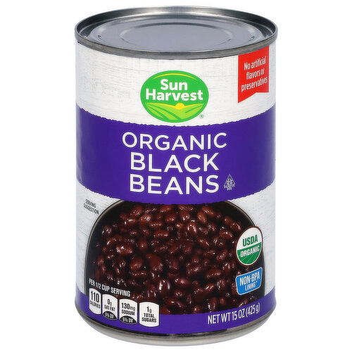 Sun Harvest Organic Black Beans