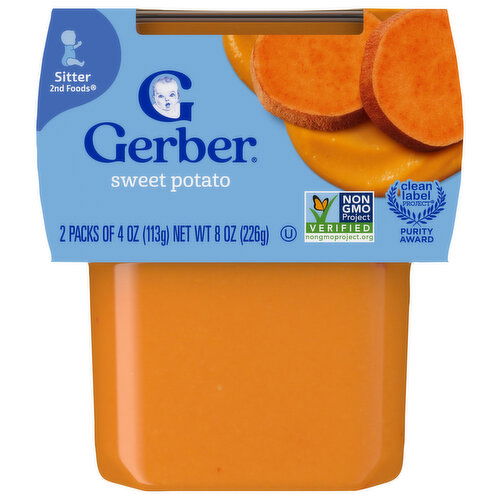 Gerber Sitter 2nd Foods Sweet Potato