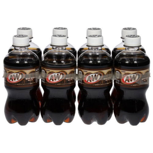 A&W Root Beer, 8 Pack