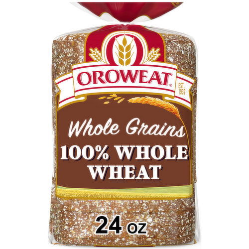 Oroweat Whole Wheat Bread, 24 oz