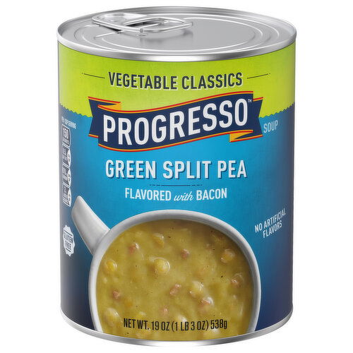 Progresso Green Split Pea Flavored with Bacon Soup