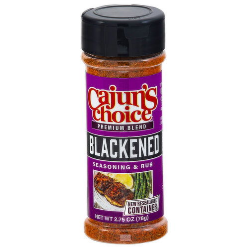 Cajun's Choice Blackened Seasoning & Rub