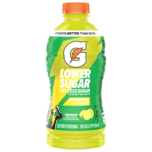 Gatorade Lower Sugar Lemonade Electrolyte Beverage